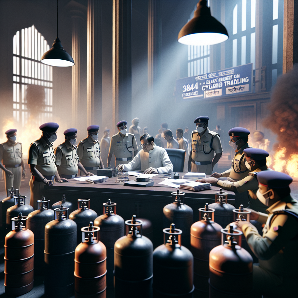 Home Web Morcha <p><strong>"छत्तीसगढ़ में सिलेंडर जमाखोरी पर बड़ा एक्शन: 3841 सिलेंडर जब्त, 97 पर FIR, सीएम ने की उच्च स्तरीय बैठक!"</strong></p>