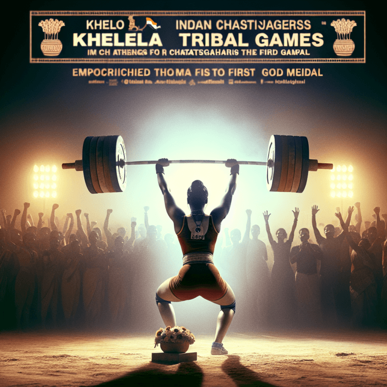 <p><strong>"Khelo India Tribal Games: निकिता का कमाल, 160 किलो वजन उठाकर छत्तीसगढ़ को दिलाया पहला गोल्ड!"</strong></p>