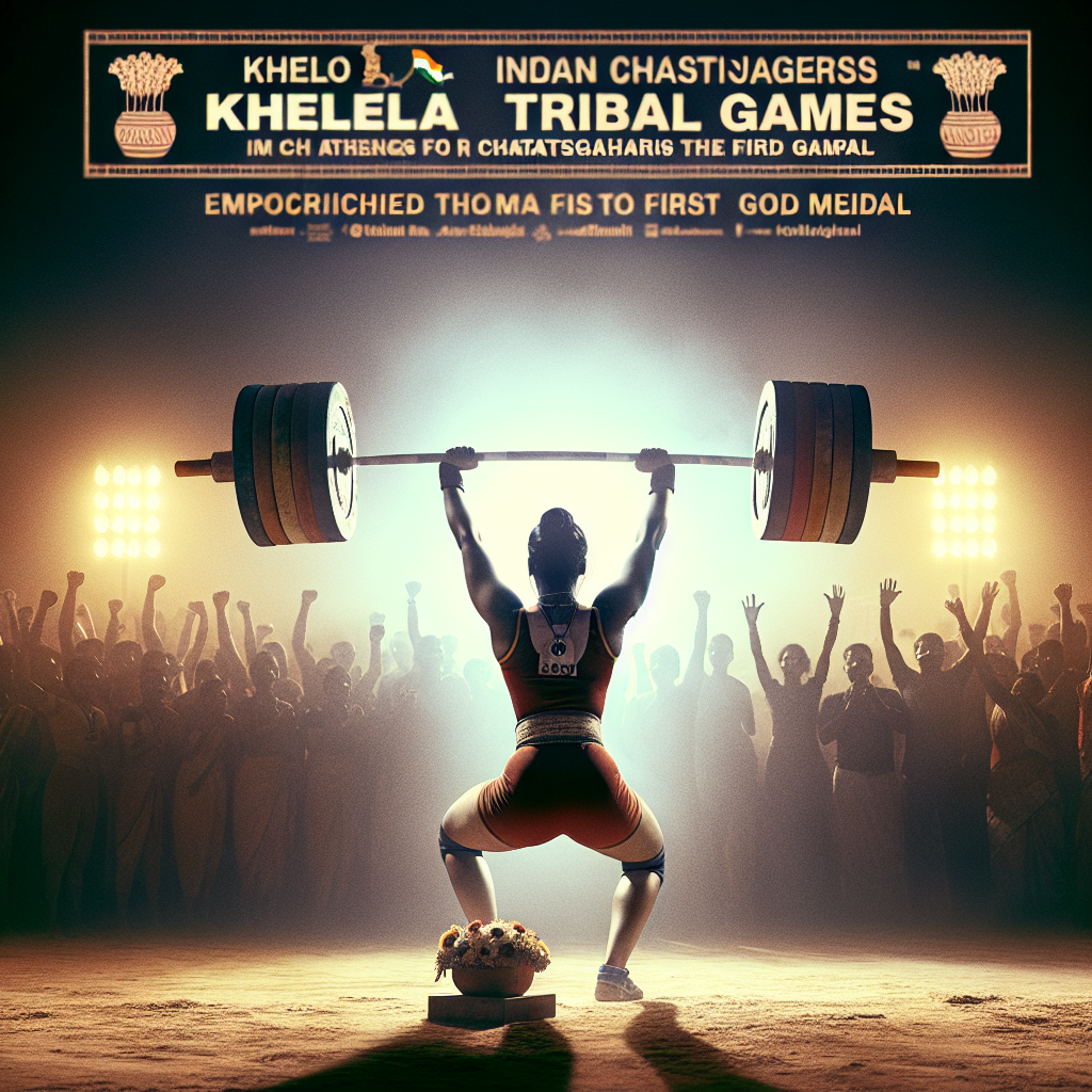 <p><strong>"Khelo India Tribal Games: निकिता का कमाल, 160 किलो वजन उठाकर छत्तीसगढ़ को दिलाया पहला गोल्ड!"</strong></p> Web Morcha "Khelo India Tribal Games: निकिता का कमाल, 160 किलो वजन उठाकर छत्तीसगढ़ को दिलाया पहला गोल्ड!"