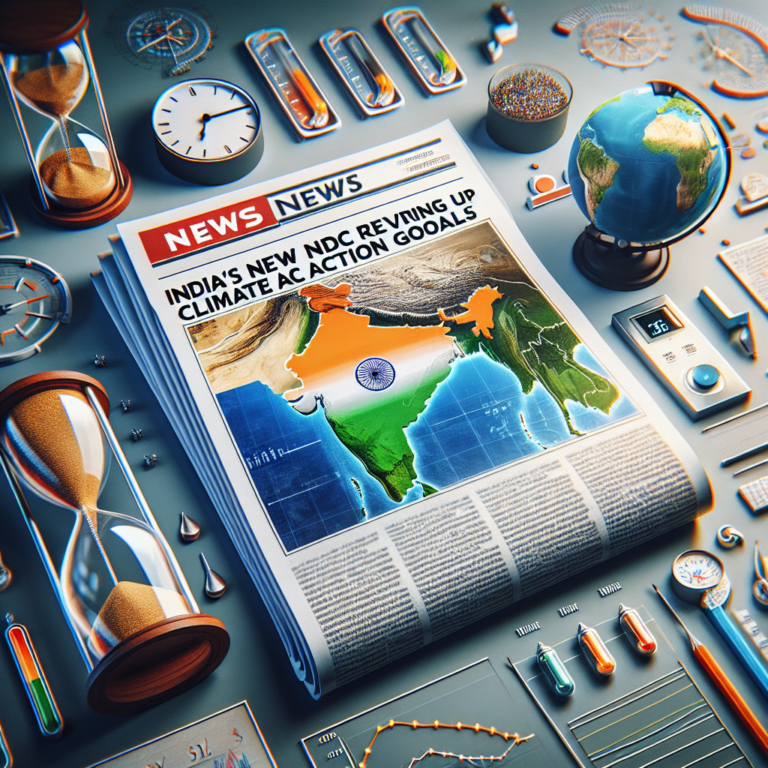 भारत की नई NDC से जलवायु कार्रवाई के लक्ष्यों में आया जोर