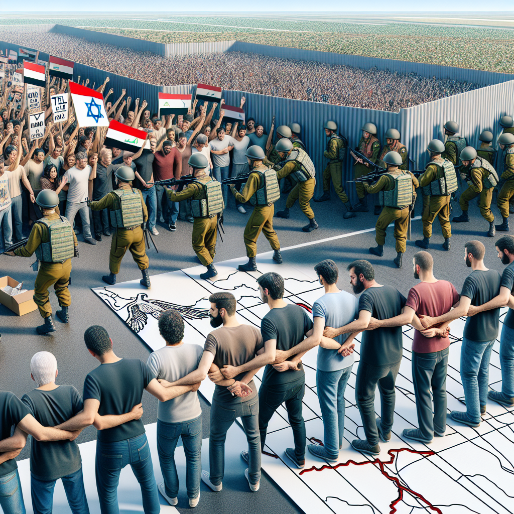 टेल अविव में युद्ध विरोधी प्रदर्शन में दर्जनों गिरफ्तारी, इराक पर खींची गई सीमाएँ