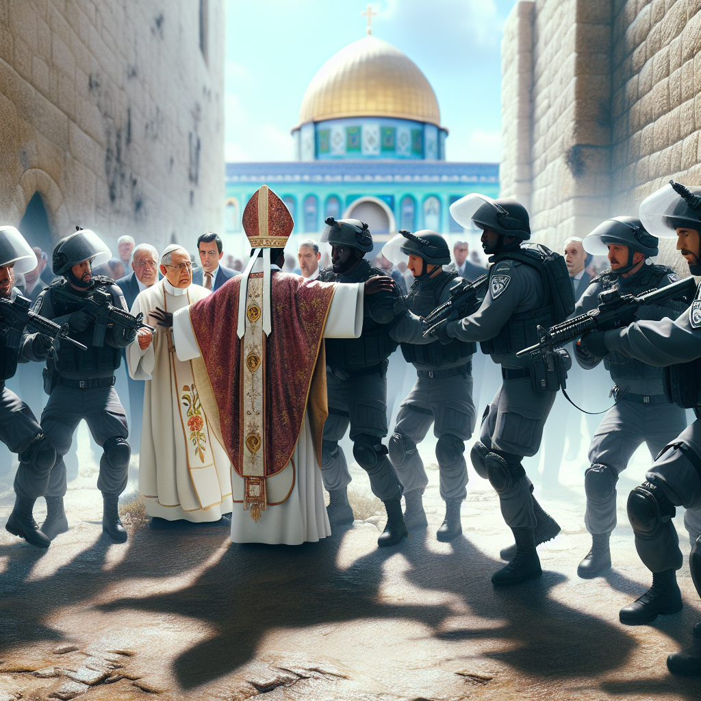 इज़राइली पुलिस ने यरुशलम में लैटिन पैट्रिआर्क को पाम संडे मास से रोका Web Morcha इज़राइली पुलिस ने यरुशलम में लैटिन पैट्रिआर्क को पाम संडे मास से रोका