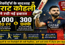 10,000 रन और 300 छक्के: Virat Kohli ने रचा इतिहास, T20 में बनाया महारिकॉर्ड 10,000 रन और 300 छक्के: Virat Kohli ने रचा इतिहास, T20 में बनाया महारिकॉर्ड