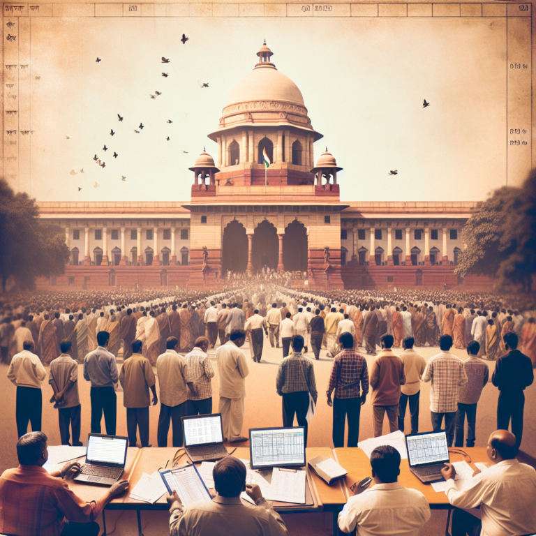 भारत ने एक अरब से अधिक लोगों की गिनती शुरू की!