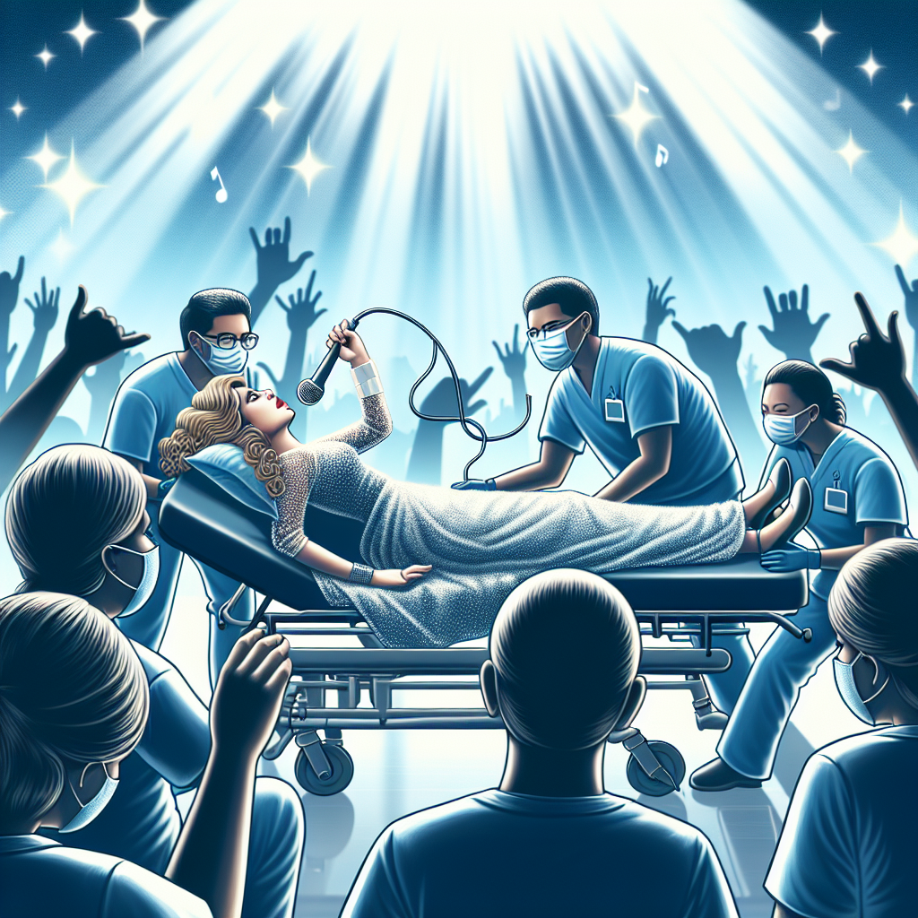 मेगन थी स्टेलियन को मोलन रूज प्रदर्शन के दौरान अस्पताल भेजा गया