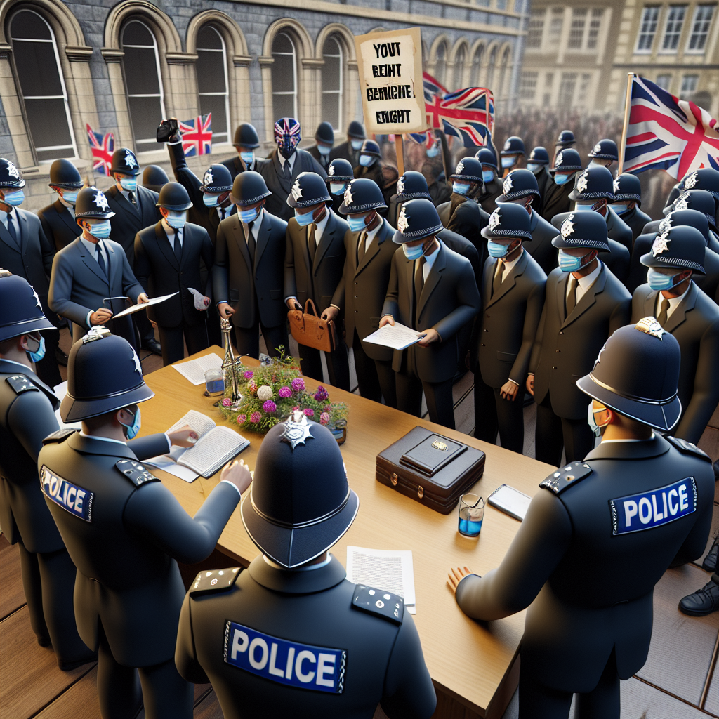 यूके में प्रोटेस्ट आयोजकों को पुलिस नियमों का उल्लंघन करने पर दोषी ठहराया Web Morcha यूके में प्रोटेस्ट आयोजकों को पुलिस नियमों का उल्लंघन करने पर दोषी ठहराया