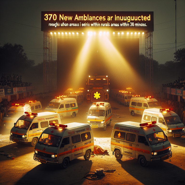 छत्तीसगढ़ में 370 नई एम्बुलेंस का आगाज़: 15 मिनट में शहर और 30 मिनट में गांवों तक पहुंचेगी 108 सेवा!