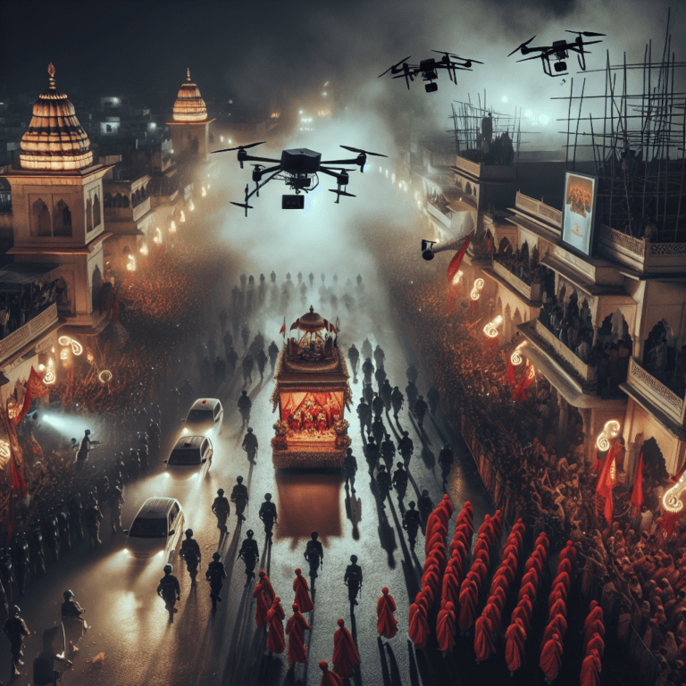 <p><strong>"हनुमान जन्मोत्सव पर भव्य शोभा यात्रा, ड्रोन और CCTV से होगी सुरक्षा की निगरानी!"</strong></p>