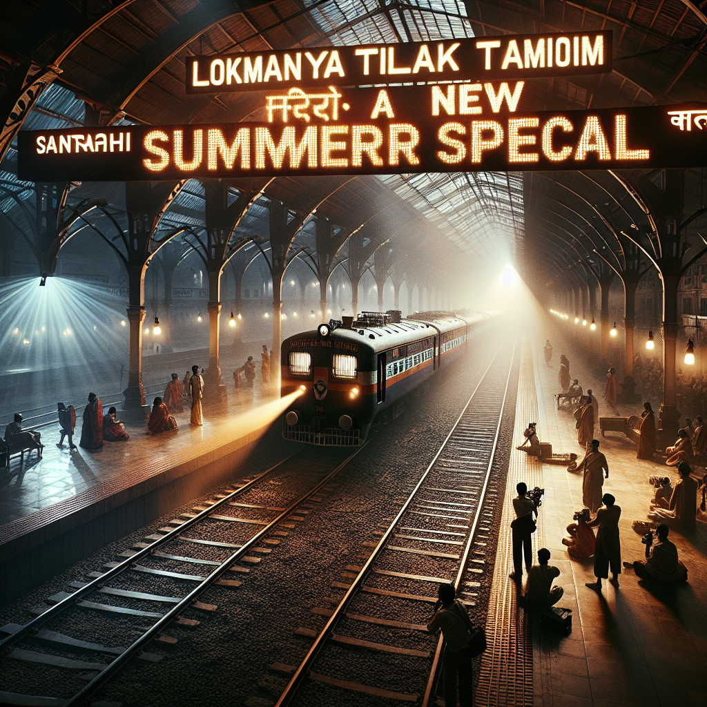 <p><strong>बड़ी खबर: लोकमान्य तिलक टर्मिनस से सांतरागाछी के लिए नई समर स्पेशल ट्रेन, छत्तीसगढ़ में होंगे ये स्टॉपेज!</strong></p>