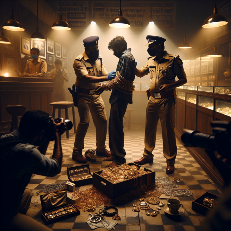 <p><strong>रायपुर: ज्वेलरी शॉप चोरी का सनसनीखेज खुलासा, 24 घंटे में पुलिस ने दबोचा आरोपी, पूरी रकम बरामद!</strong></p>