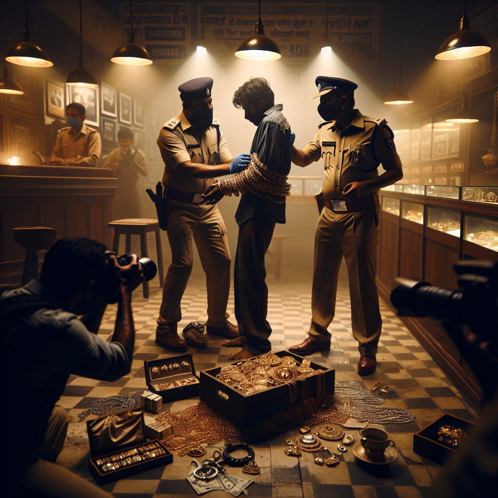 रायपुर: ज्वेलरी शॉप चोरी का सनसनीखेज खुलासा, 24 घंटे में पुलिस ने दबोचा आरोपी, पूरी रकम बरामद!