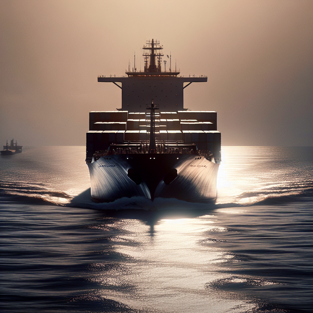 फ्रांसीसी मालवाहक जहाज की होर्मुज जलडमरूमध्य से पहली बार आवाजाही