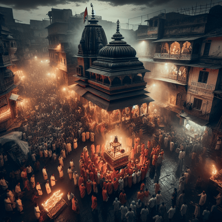 <p><strong>राजनांदगांव: 150 साल पुराने हनुमान मंदिर में जन्मोत्सव की धूम, भक्तों ने की जोश में पूजा-अर्चना!</strong></p>