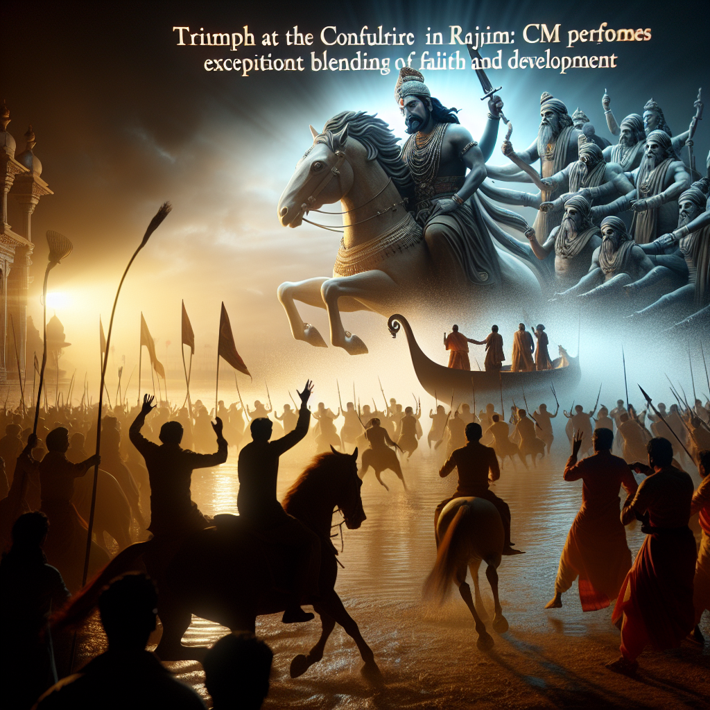 राजिम का त्रिवेणी संगम: CM विष्णुदेव ने आस्था और विकास का अनोखा मिलाप किया! Web Morcha राजिम का त्रिवेणी संगम: CM विष्णुदेव ने आस्था और विकास का अनोखा मिलाप किया!