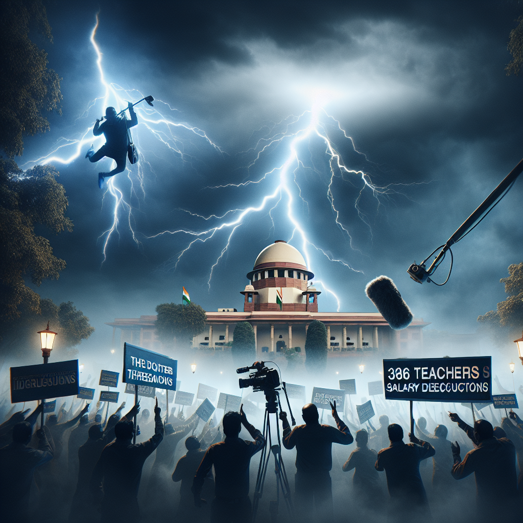 <p><strong>बड़ी खबर: 386 शिक्षकों पर गिरी गाज! तीन दिन में कटेगा वेतन, जानें शिक्षा विभाग का कारण!</strong></p> Web Morcha बड़ी खबर: 386 शिक्षकों पर गिरी गाज! तीन दिन में कटेगा वेतन, जानें शिक्षा विभाग का कारण!