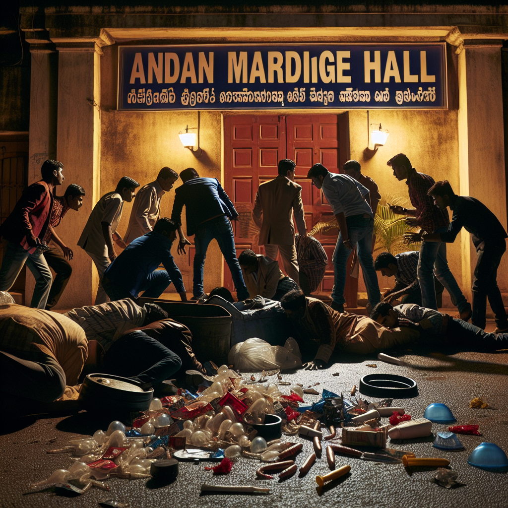 सदर्ब समीप मैरिज हॉल में विवादित सेक्स रैकेट का खुलासा! 40 से अधिक युवक-युवतियों के बीच बरामद हुए कंडोम और संदिग्ध सामान!