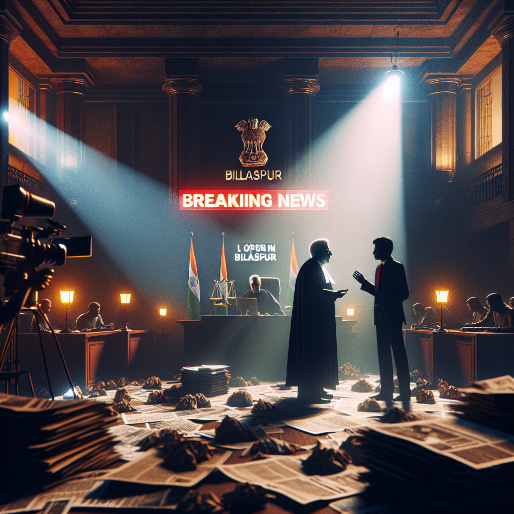 Home Web Morcha <p><strong>बिलासपुर हाई कोर्ट का बड़ा फैसला: अवकाश पर भी खुले कोर्ट, चीफ जस्टिस का स्कूल शिक्षा विभाग के संयुक्त सचिव को नोटिस, जानें पूरा मामला!</strong></p>