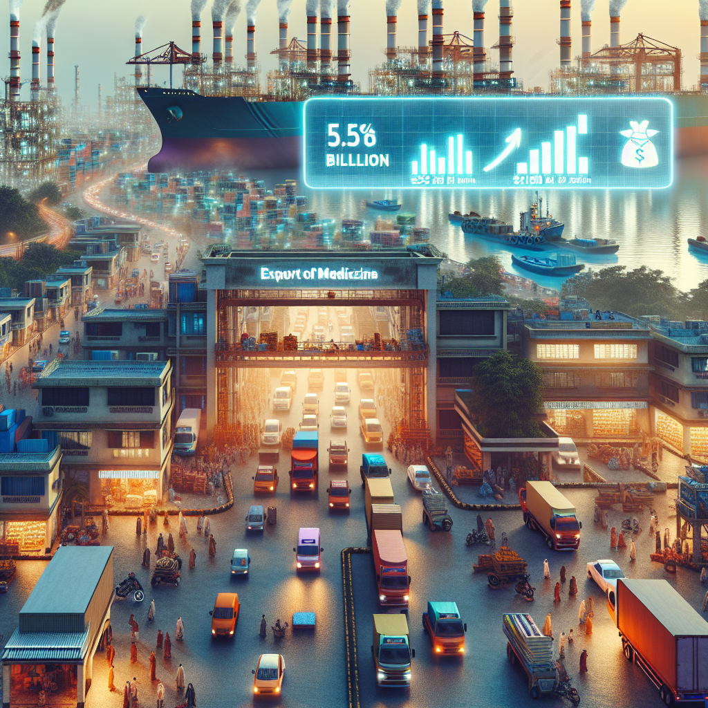 भारत की दवा निर्यात 5.6% बढ़कर $28.29 बिलियन; 2030 तक $130 बिलियन होने की उम्मीद