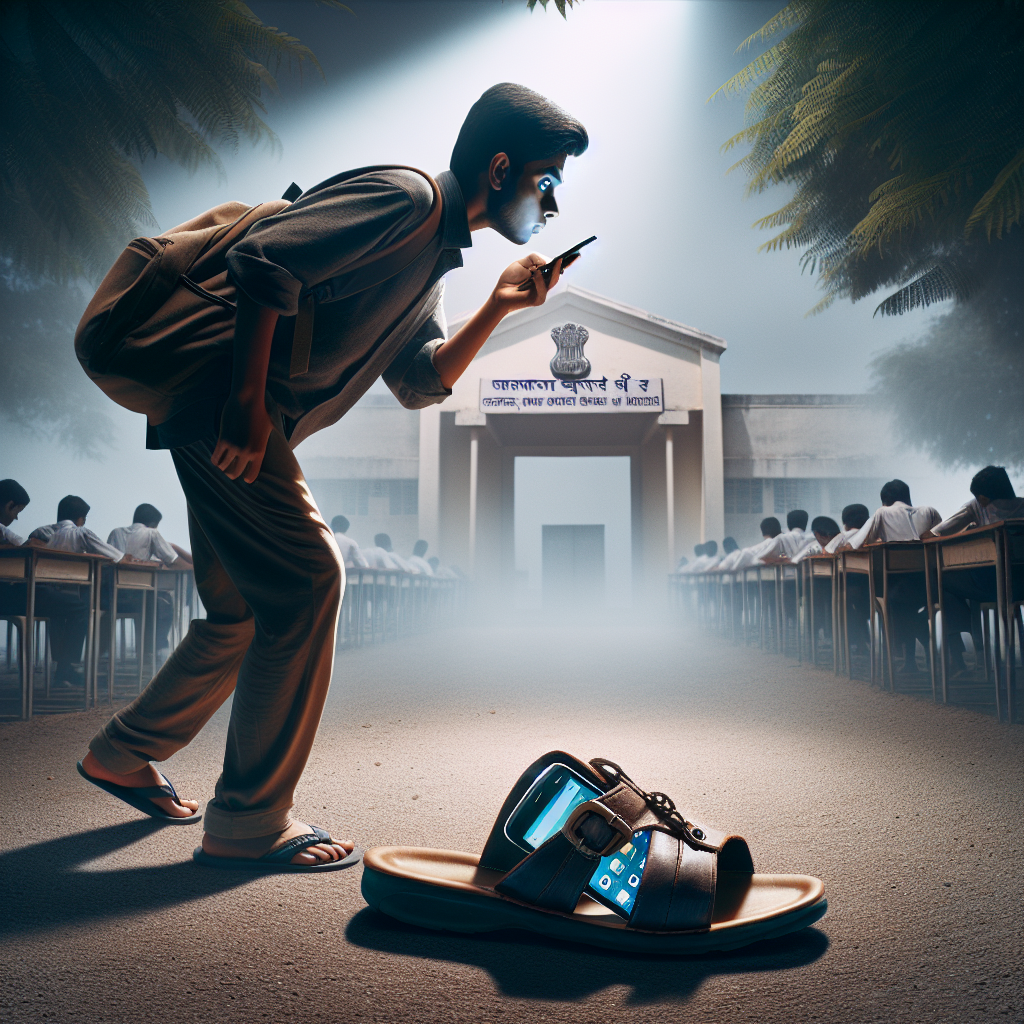 Home Web Morcha दुर्ग JEE Mains: नकल की मंशा से चप्पल में मोबाइल छिपाकर परीक्षा केंद्र पहुंचा शातिर छात्र!