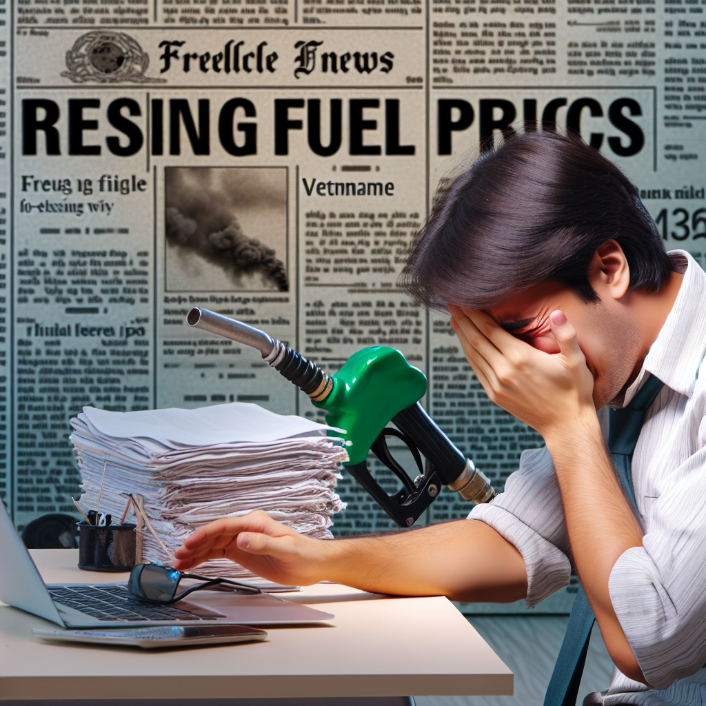 वियतनाम के फ्रीलांस श्रमिक इरान युद्ध के प्रभाव में बढ़ती ईंधन कीमतों से परेशान Web Morcha वियतनाम के फ्रीलांस श्रमिक इरान युद्ध के प्रभाव में बढ़ती ईंधन कीमतों से परेशान