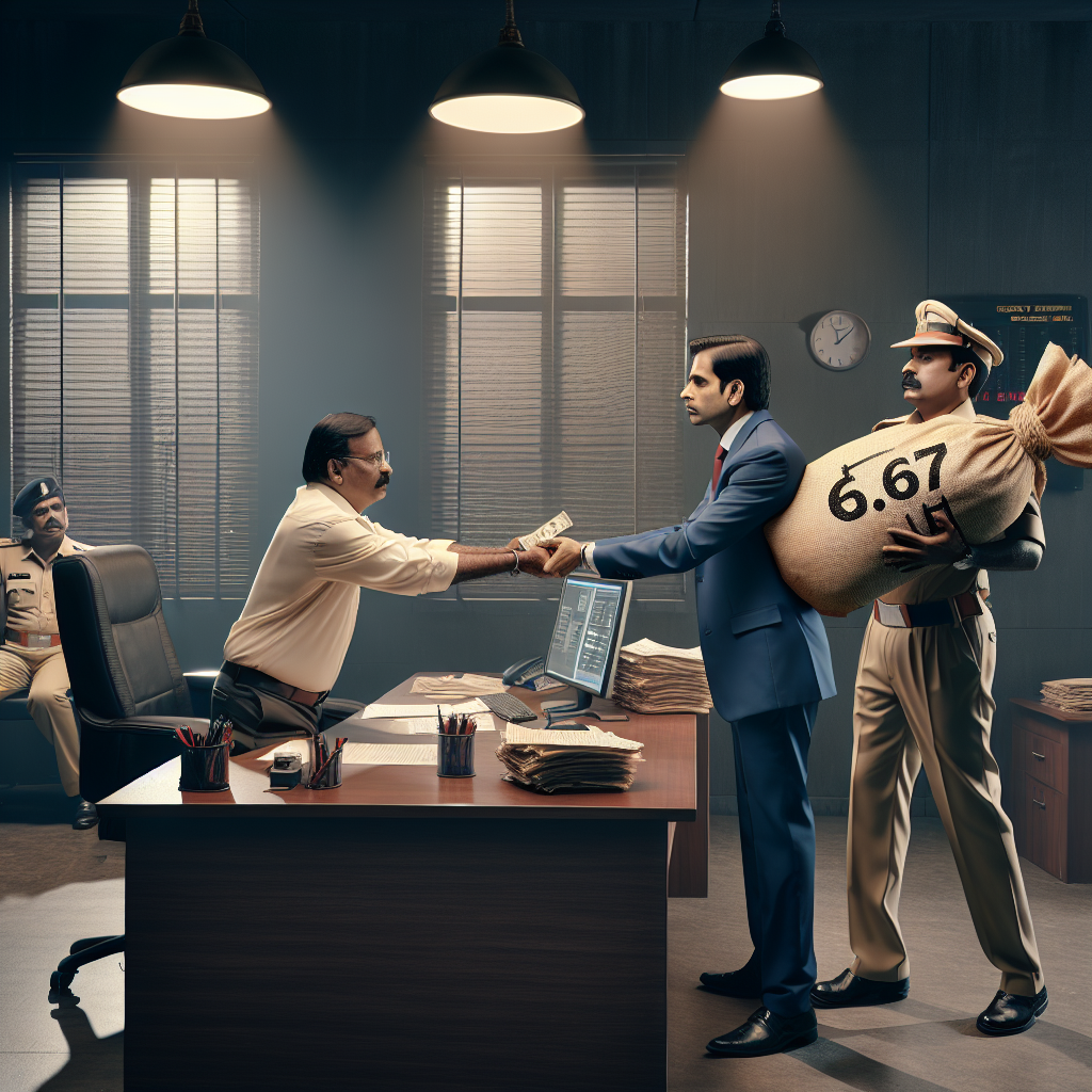 बड़ी कार्रवाई: एसीबी ने सचिवालय के अधिकारी को 6.37 लाख की रिश्वत लेते रंगे हाथों किया गिरफ्तार!