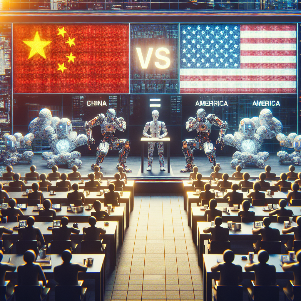 चीन एक AI प्रतियोगिता जीत रहा है, अमेरिका दूसरी में आगे!