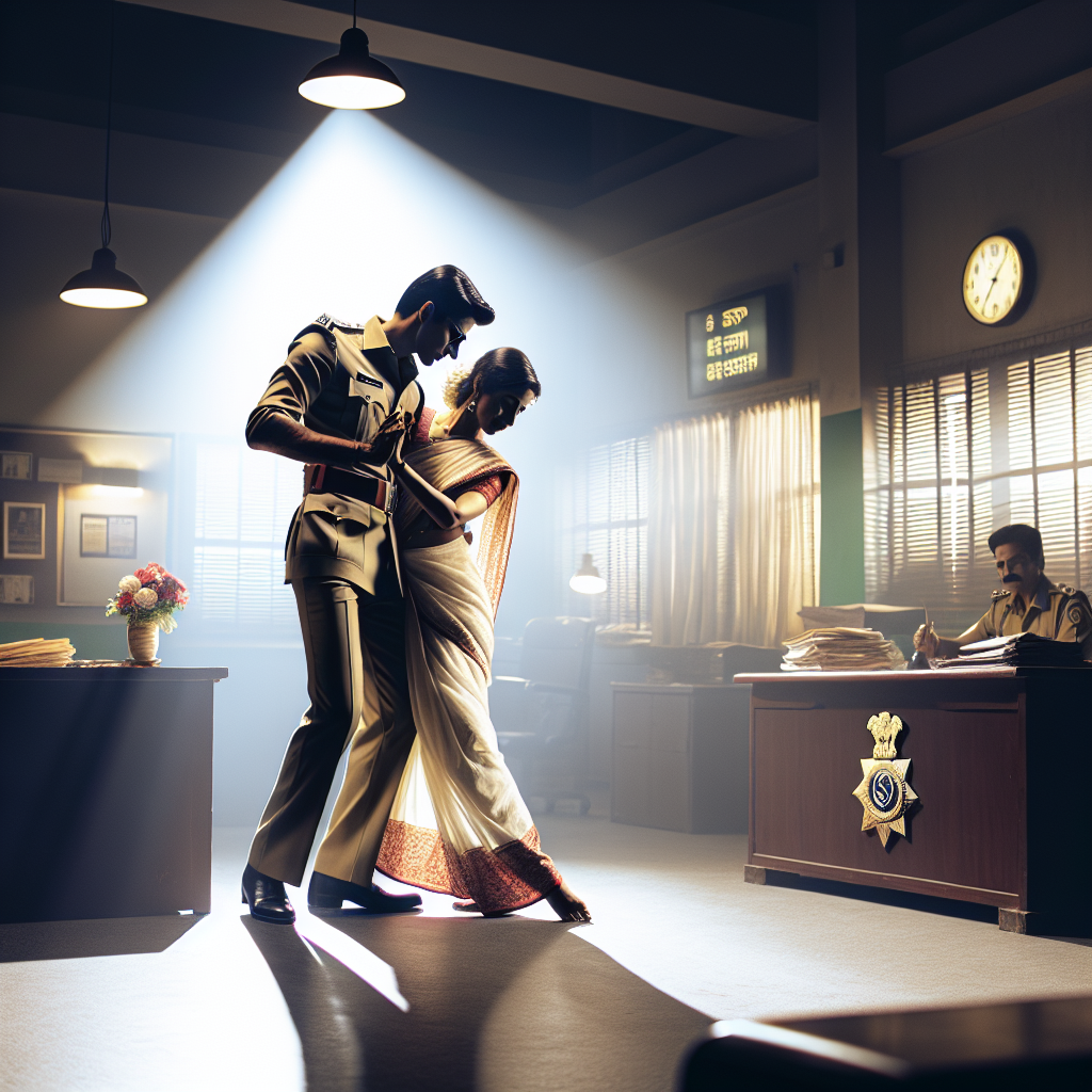 वर्दी में पत्नी संग डांस: 'हाय रानी-हलो रानी' पर कॉन्स्टेबल को SSP ने किया लाइन अटैच!
