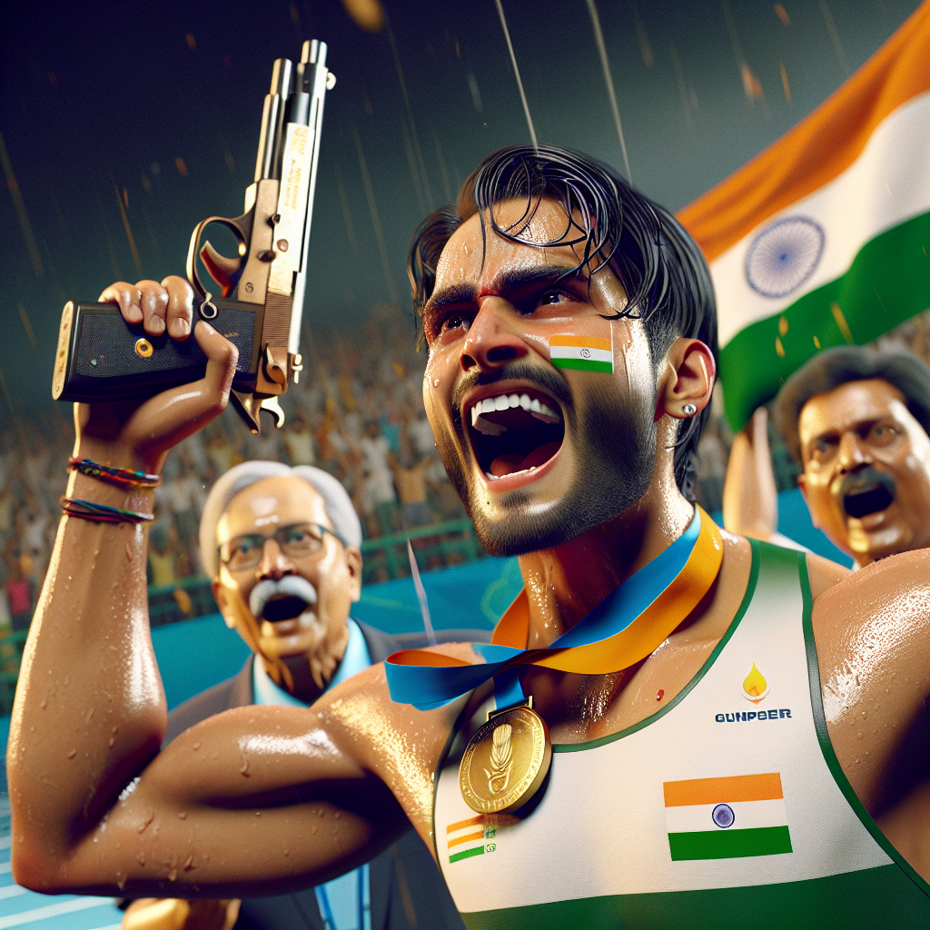 भारत ने 10 मीटर एयर पिस्टल में स्वर्ण जीतकर चीन को चौंकाया! 🥇🇮🇳