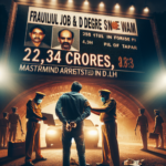 <p><strong>रायपुर में फर्जी नौकरी और डिग्री घोटाले का भंडाफोड़: 2.34 करोड़ की ठगी, मास्टरमाइंड दिल्ली से गिरफ्तार!</strong></p>