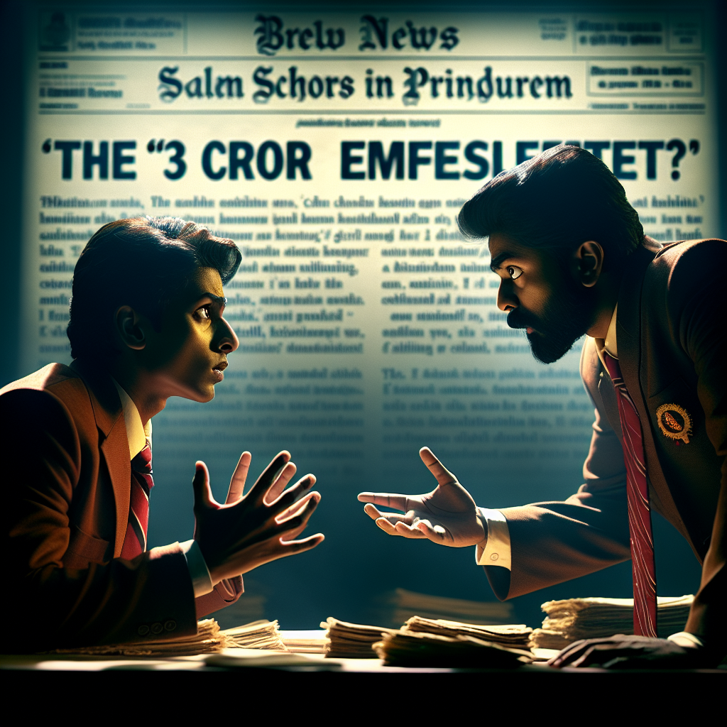 सालेम स्कूल धर्मांतरण विवाद: नितिन और प्राचार्य की चौंकाने वाली बयानबाजी, बोले- "3 करोड़ के गबन के आरोप महज एक साजिश!"