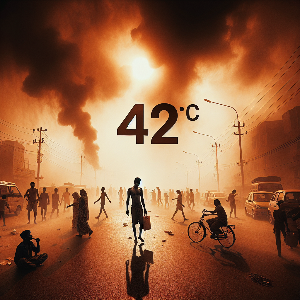 छत्तीसगढ़ में लू का तूफान: कई जिलों में पारा 42°c के पार, निकले घर से तो रखें सावधानी!