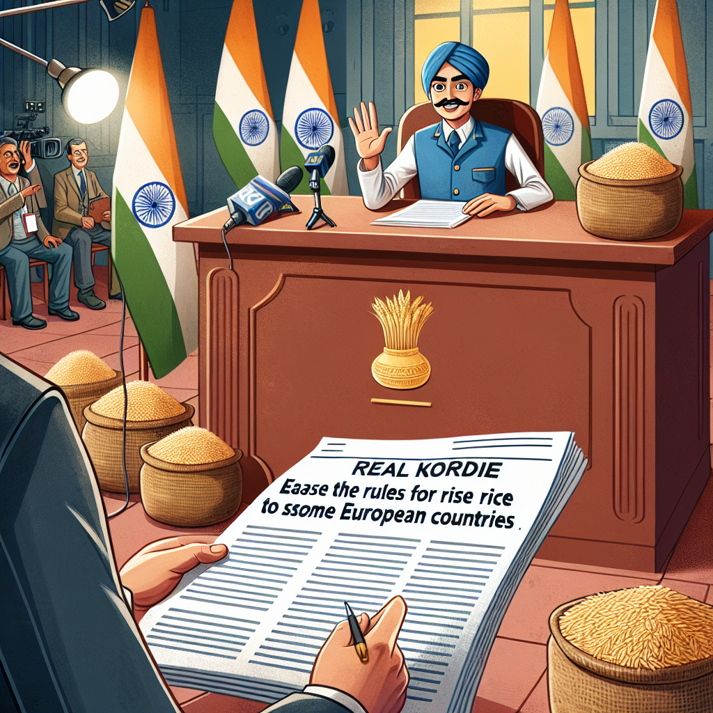 भारत ने कुछ यूरोपीय देशों के लिए चावल निर्यात नियम आसान किए