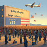 अक्टूबर से अमेरिका में 4,499 शरणार्थियों की इंट्री; तीन ही अन्य देश के हैं।