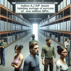 भारत का एआई सपना: एक मिलियन GPU की कमी से ठहरा!