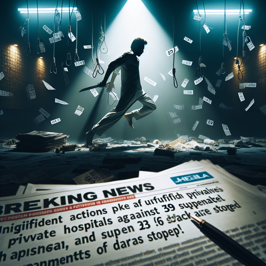 छत्तीसगढ़ में बड़ी कार्रवाई: 59 निजी अस्पतालों पर गाज, 33 निलंबित, 26 के भुगतान रोके!