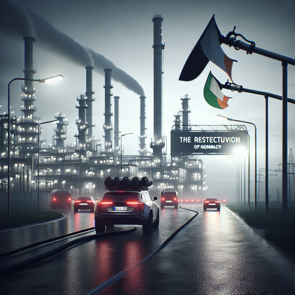 ईरिश तेल रिफाइनरी में ईंधन वाहनों की वापसी, स्थिति सामान्य हुई