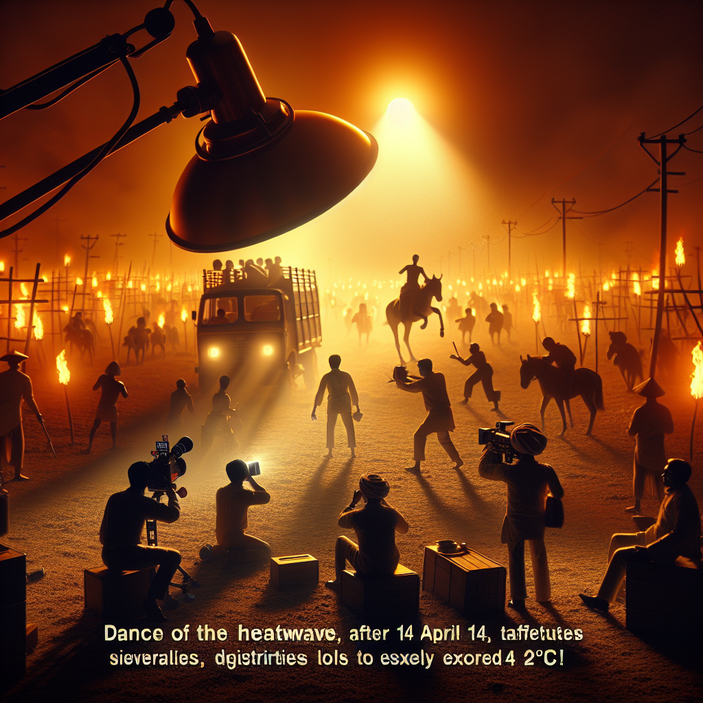 छत्तीसगढ़ में तपिश का तांडव: 14 अप्रैल के बाद हीटवेव का अलर्ट, कई जिलों में पारा चढ़ेगा 42°c तक!