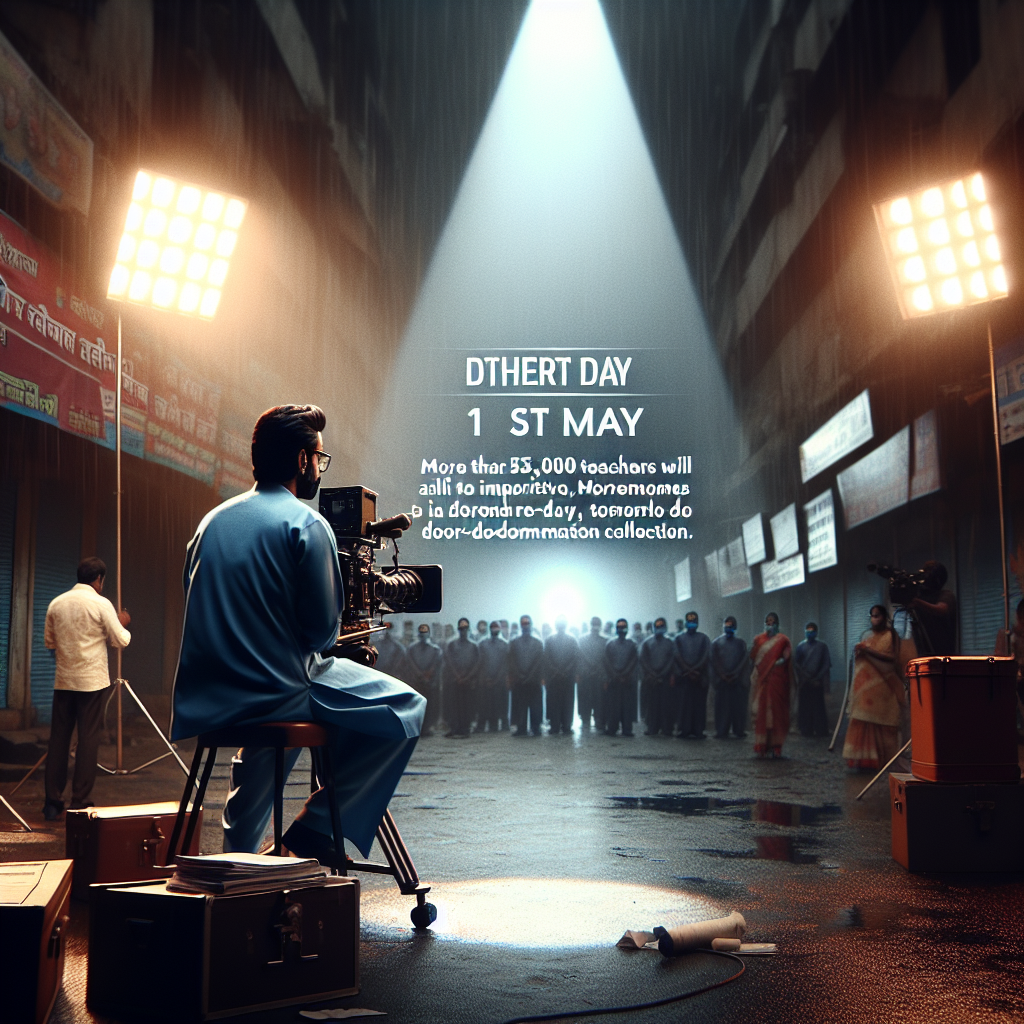 1 मई से जनगणना का बिगुल: 53 हजार शिक्षकों की होगी ड्यूटी, 30 हजार स्कूल के शिक्षक करेंगे डोर-टू-डोर जानकारी संकलन!