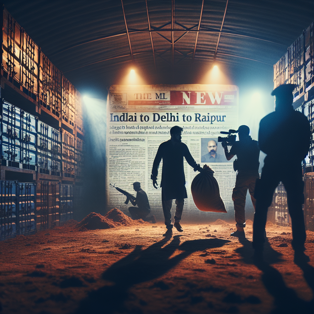 दिल्ली से रायपुर तक ओसियन ग्रो गांजा का धंधा: तस्कर गिरफ्तार, बड़ा नेटवर्क हुआ बेनकाब!