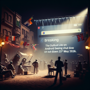 बड़ी खबर! 25 मई 2026 को Android पर बंद होगा Outlook Lite ऐप, तुरंत अपनाएं ये उपाय!