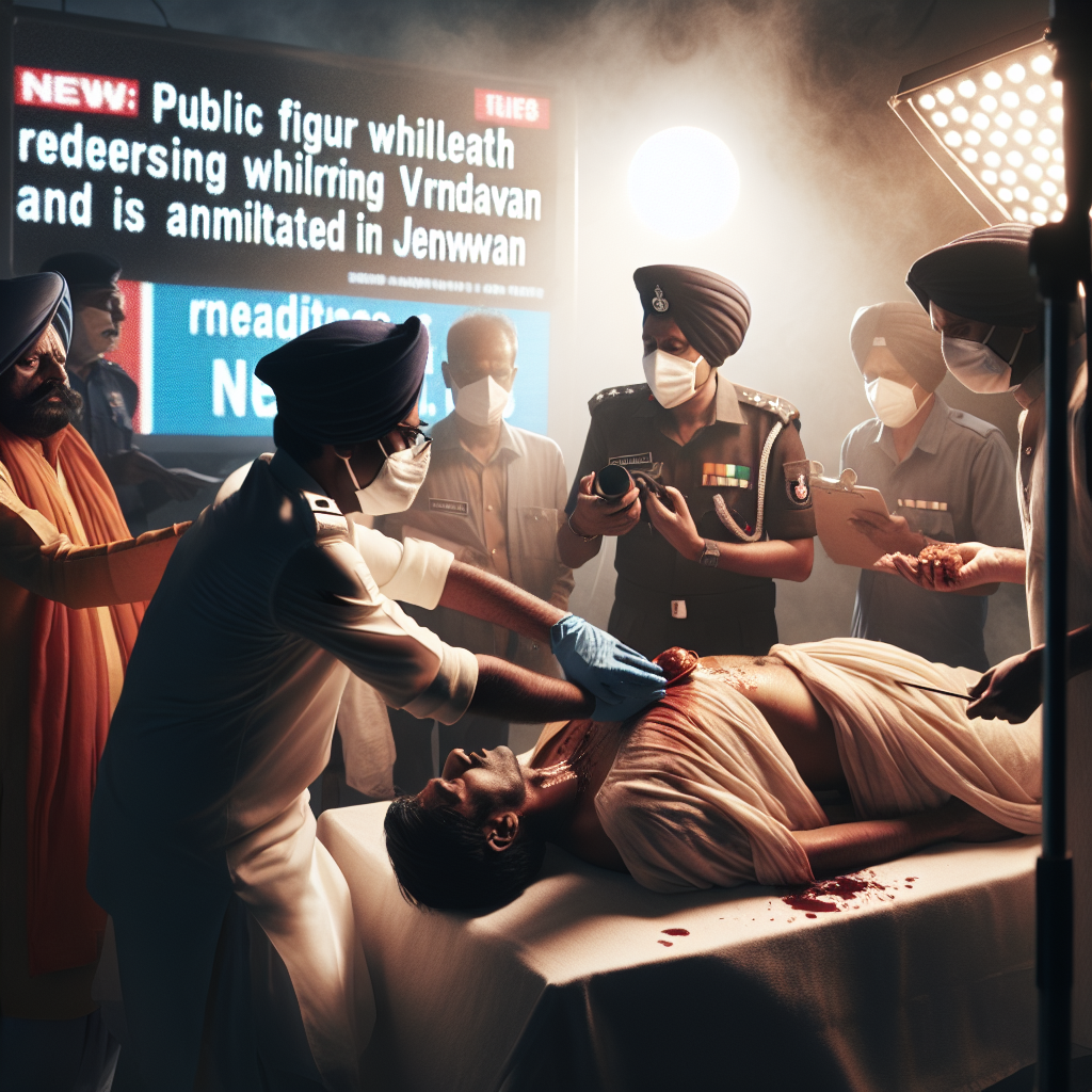 <p><strong>बिगड़ी उमा भारती की तबीयत: वृंदावन से लौटते वक्त जेवर में भर्ती, जानें लेटेस्ट हेल्थ अपडेट!</strong></p>