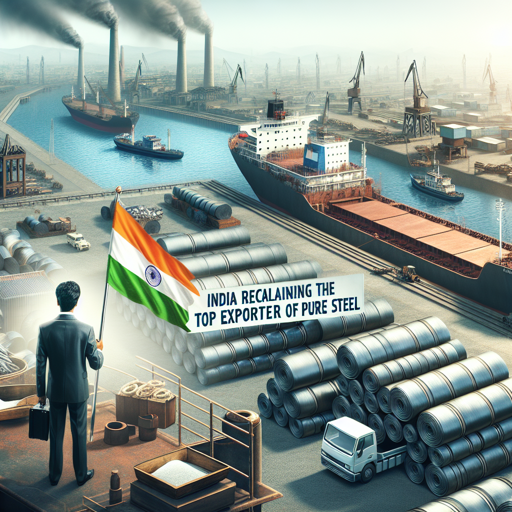 भारत ने फिर से स्टील के शुद्ध निर्यातक का दर्जा हासिल किया