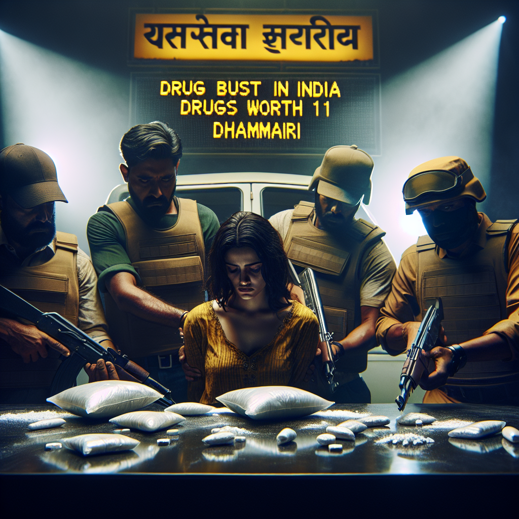 "धम्तरी में बड़ा ड्रग रैकेट भंडाफोड़: महिला समेत 3 गिरफ्तार, 11 लाख का चिट्टा बरामद!"
