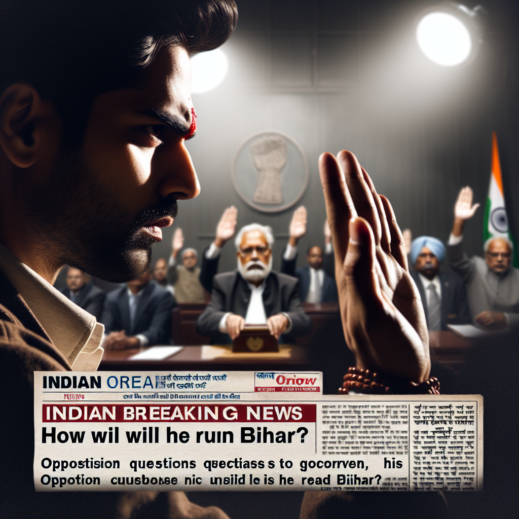 शपथ तक नहीं पढ़ पाए सम्राट चौधरी! विपक्ष ने वायरल वीडियो से उठाई बड़ी सवाल, 'कैसे चलाएंगे बिहार?'