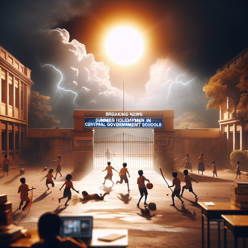 "CG स्कूलों में गर्मी की छुट्टी! सरकार का बड़ा फैसला, छात्रों को मिलेगी राहत!"