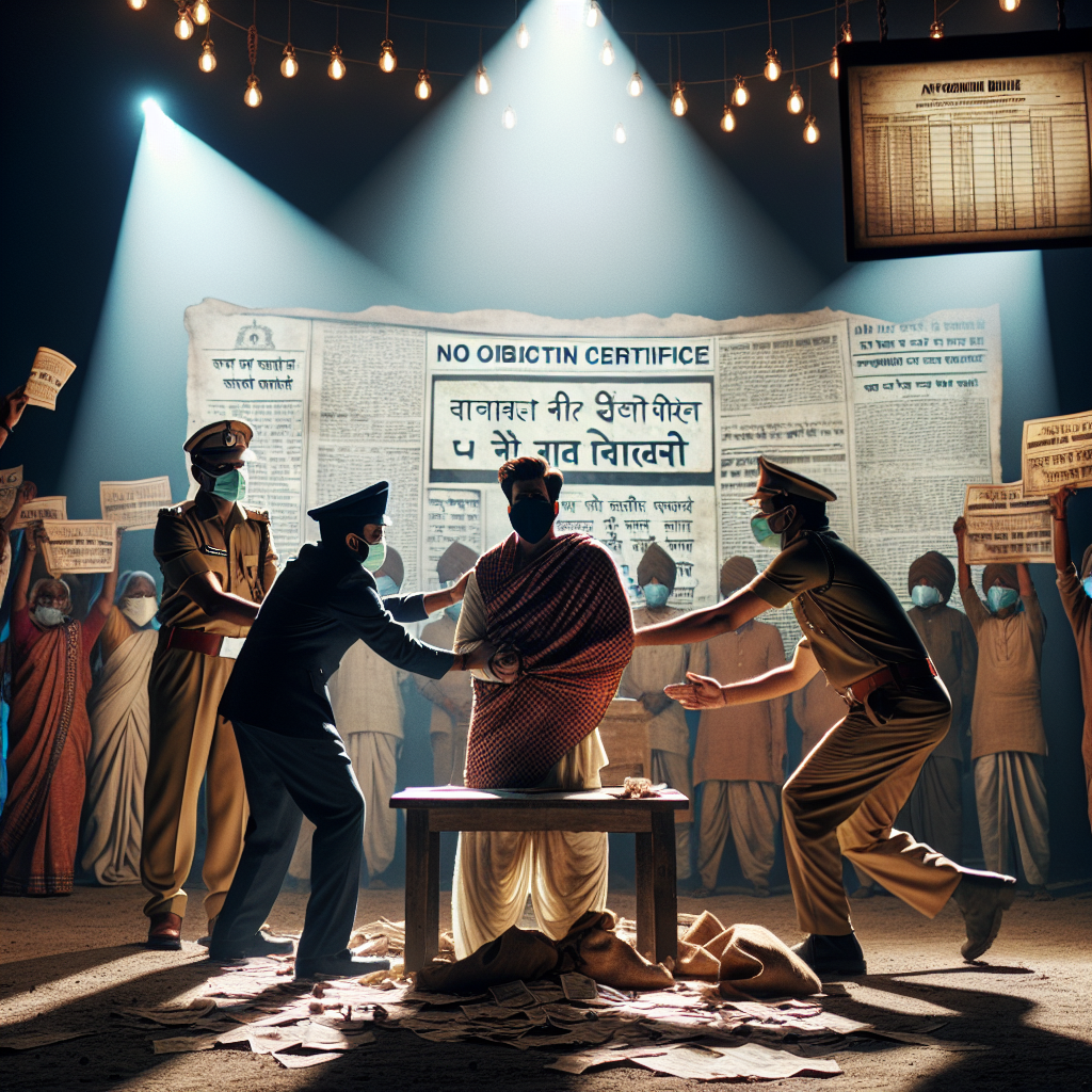 "सच की जीत! रिश्वतखोर सरपंच गिरफ्तार, एनओसी के लिए मांगी 1 लाख की रंगदारी - एसीबी ने किया पर्दाफाश!"