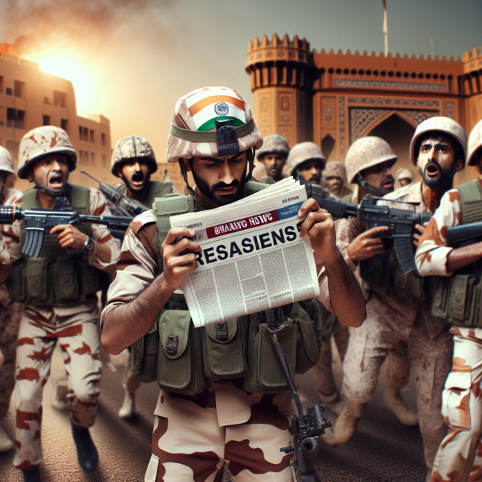 Indian soldiers in Iran