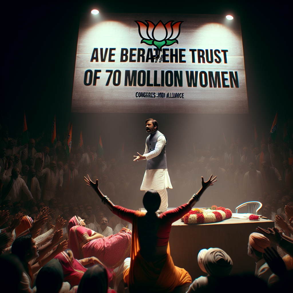 महिला आरक्षण पर BJP का जोरदार हमला: सीएम ने कांग्रेस-इंडी गठबंधन पर 70 करोड़ महिलाओं से विश्वासघात का लगाया गंभीर आरोप!