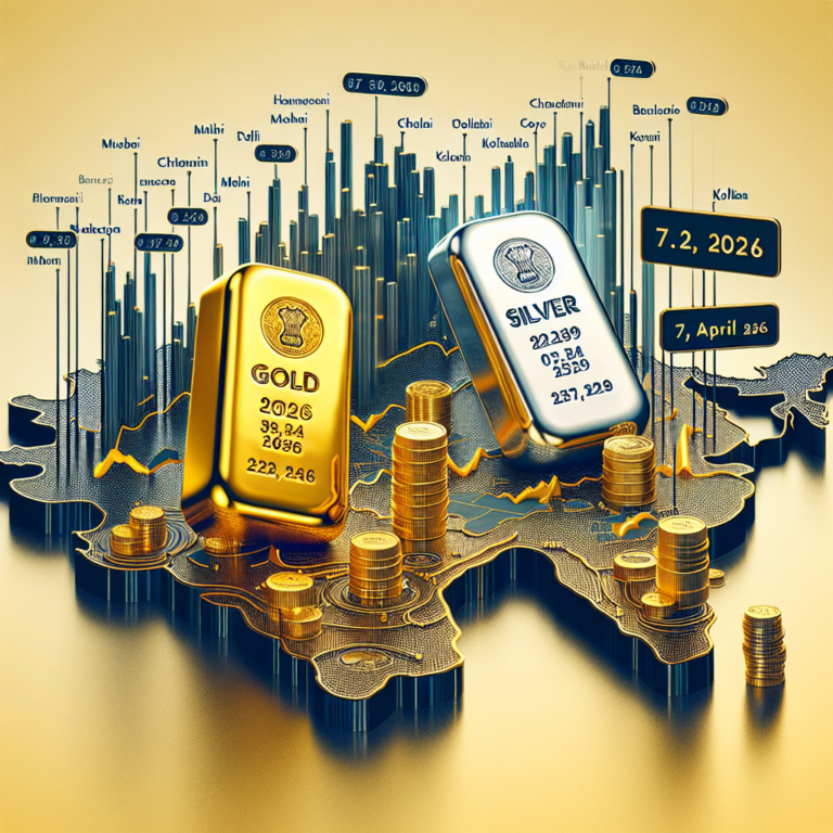 Gold-Silver Price: किस शहर में महंगा और कहां सबसे सस्ता बिक रहा सोना, जानिए आज का रेट | Gold Silver Price India 7 April 2026 Mumbai Delhi Chennai Kolkata Bangalore Rate Today Bullion Market Update