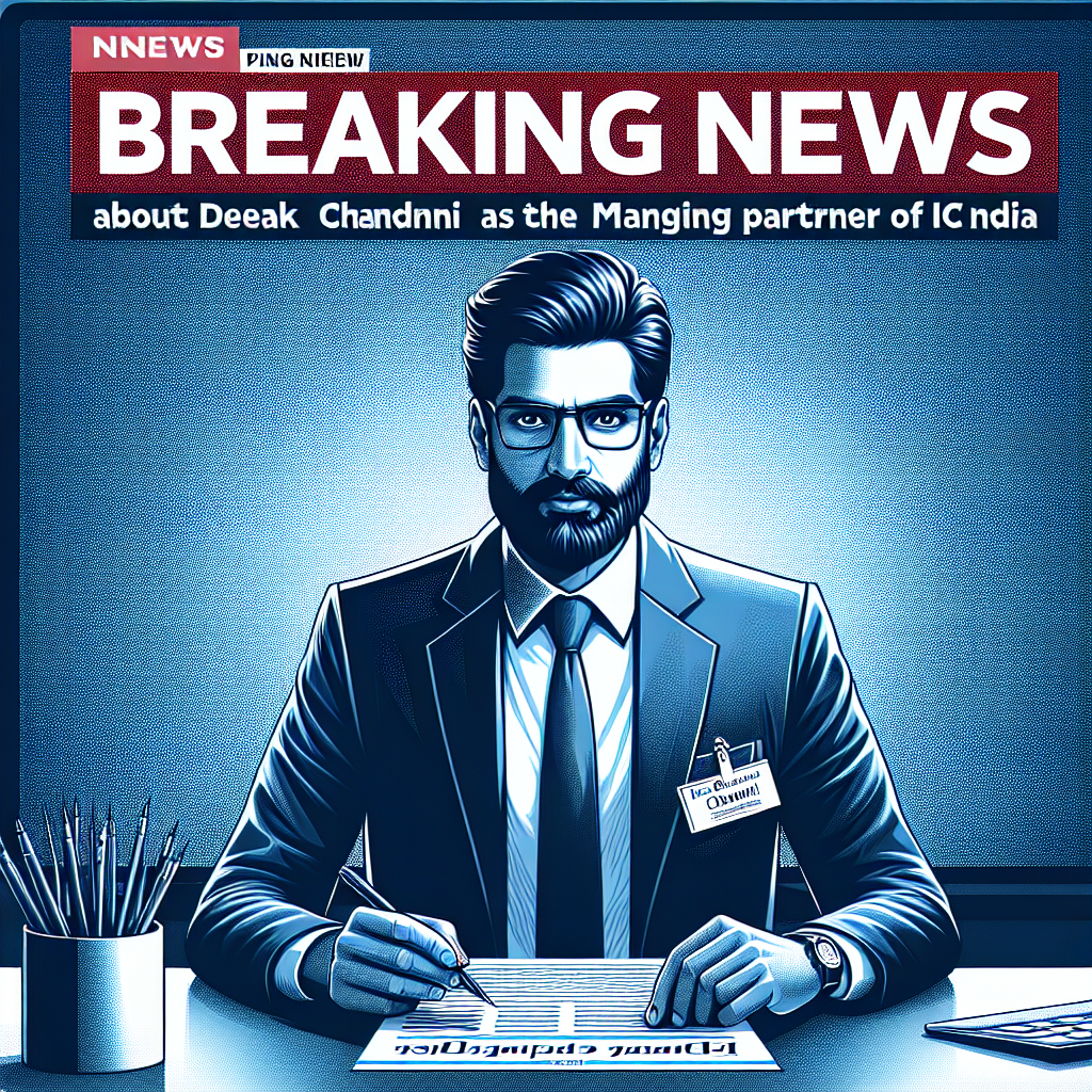 पब्लिसिस ग्रुप इंडिया ने दीवाकर चंदनी को आईसी इंडिया का प्रबंध भागीदार नियुक्त किया